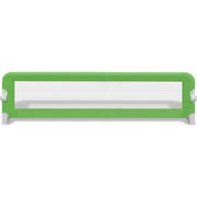 Barrière de lit de sécurité pour tout-petits 2pcs Vert 150x42cm vidaXL