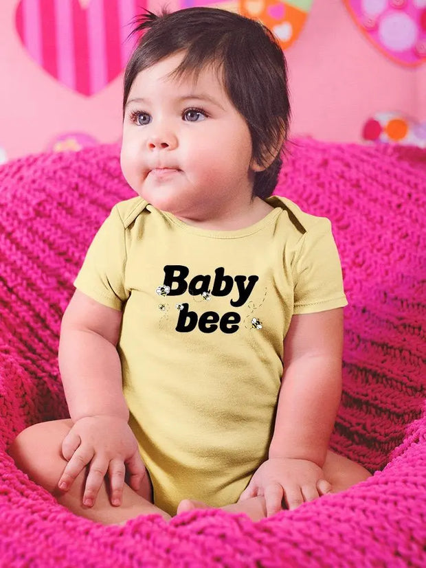 Baby Bee Bodysuit Baby's -SmartPrintsInk Designs  Newmamz - autour de bebe