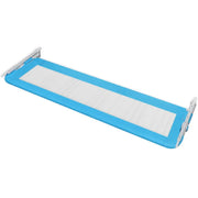 Barrière de lit de sécurité pour tout-petits 2pcs Bleu 150x42cm vidaXL