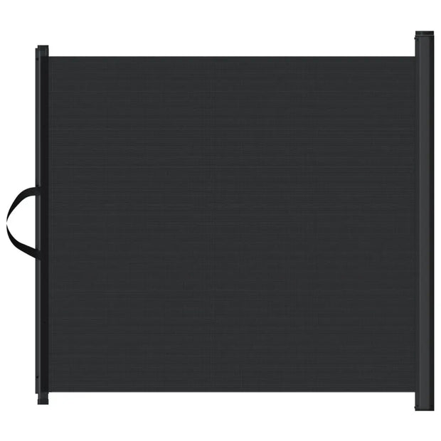 Barrière de sécurité bébé rétractable I NOIR I 102,5 x 125 cm vidaXL