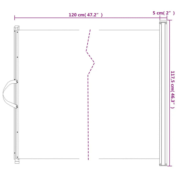 Barrière de sécurité bébé rétractable I NOIR I 117,5x125 cm vidaXL