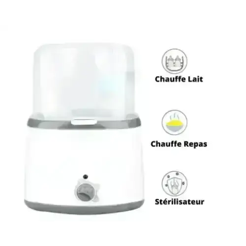 Bimirth ™ Stérilisateur de Biberon Chauffe-lait - Blanc
