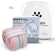 Casque anti bruit bébé - Muffy Baby - Rose