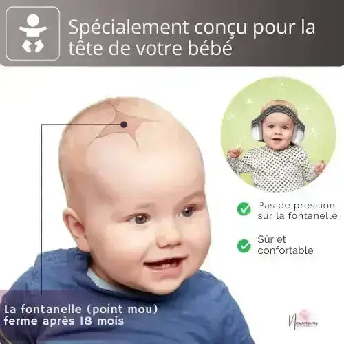 Casque anti bruit bébé - Muffy Baby