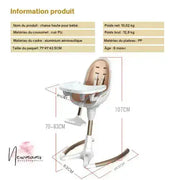 Chaise Haute Bébé HotBabySeat - Baby Product