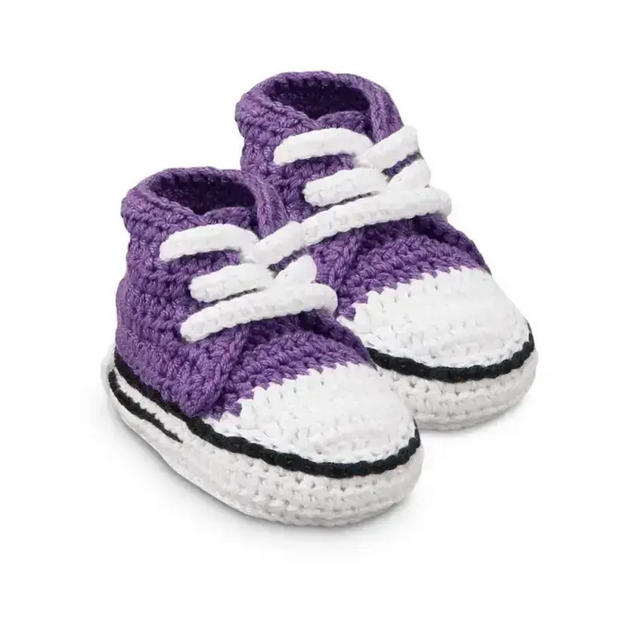 Chaussons Unisexes pour Bébé | Style Converse | 100 %