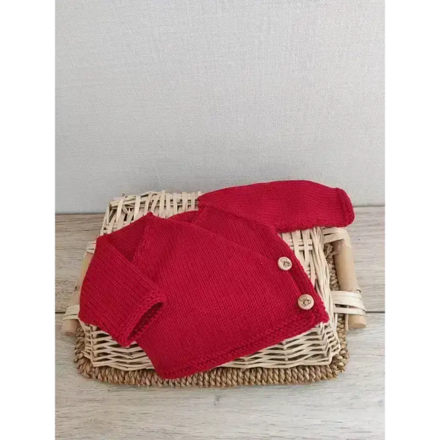 Ensemble Naissance Brassière Bonnet et Chaussons Bébé