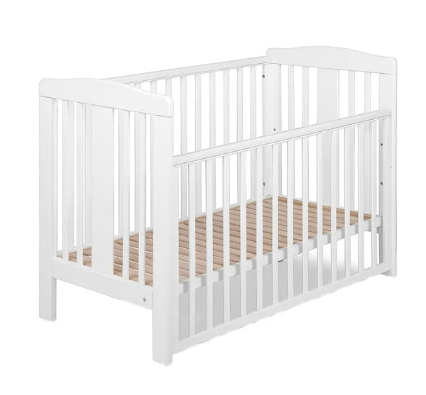 Lit bébé évolutif Sérénité Blanc - vue principale 120x60 cm certifié EN 716