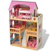 Maison de poupéé en bois - Bébé Jouets pour la petite