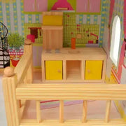 Maison de poupéé en bois - Bébé Jouets pour la petite