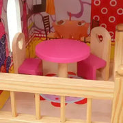 Maison de poupéé en bois - Bébé Jouets pour la petite