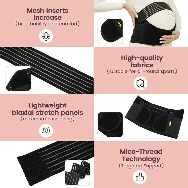 MaternaFit - Ceinture de Grossesse - Maternity Clothing