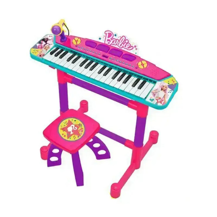 Piano Électronique Barbie Banquette - Bébé Jouets