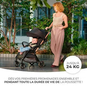 Poussette Canne TravelFlex I Beige  Newmamz - autour de bebe