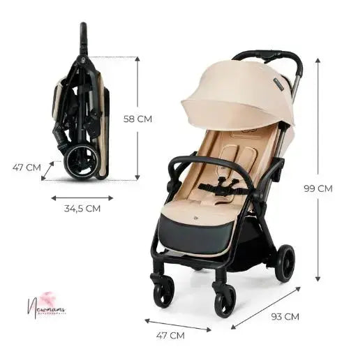 Poussette Canne TravelFlex I Beige  Newmamz - autour de bebe