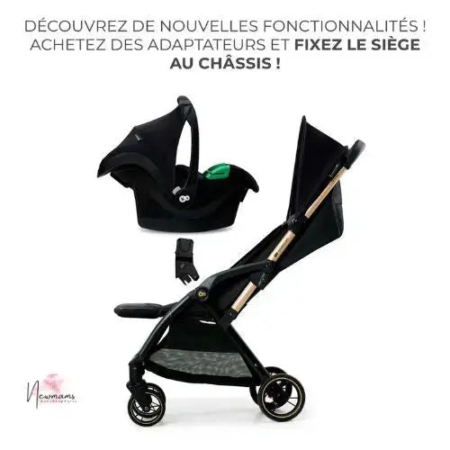 Poussette Canne TravelFlex I Beige  Newmamz - autour de bebe