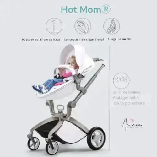 Hot mom double stroller on sale