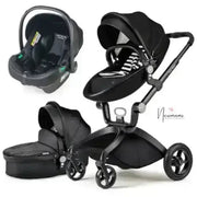 Poussette Hot Mom 3 en 1 - Noir - Bébé Poussettes landaus