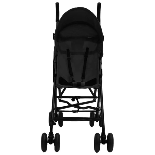 Poussette bébé Anthracite et noir Acier vidaXL