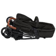 Poussette pour bébé 3-en-1 Anthracite et noir Acier vidaXL