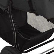 Poussette pour bébé Anthracite Acier vidaXL