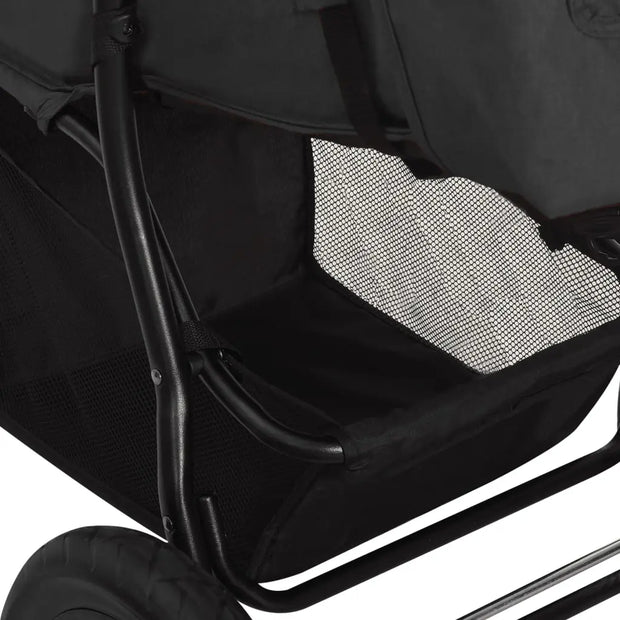 Poussette pour bébé Anthracite Acier vidaXL