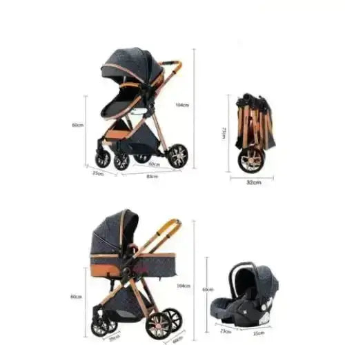 Poussette trio bébé VersaLite™