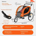 Remorque Enfant VEVOR Convertible en poussette