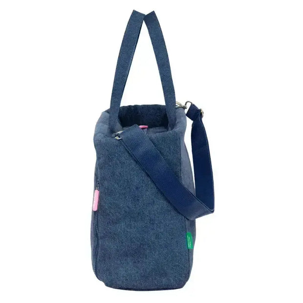 Sac Benetton Denim Bleu 40 x 31 x 17 cm - Bagages Sacs