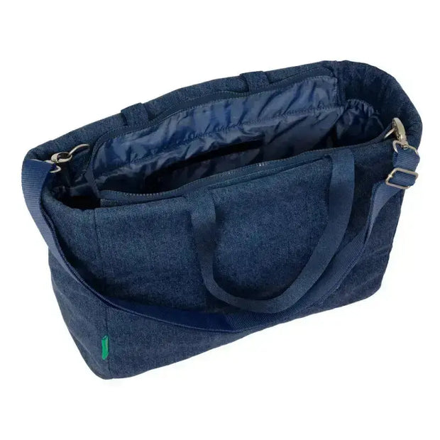 Sac Benetton Denim Bleu 40 x 31 x 17 cm - Bagages Sacs