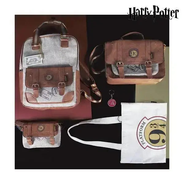 Sac à Bandoulière Harry Potter Marron - Bagages Sacs