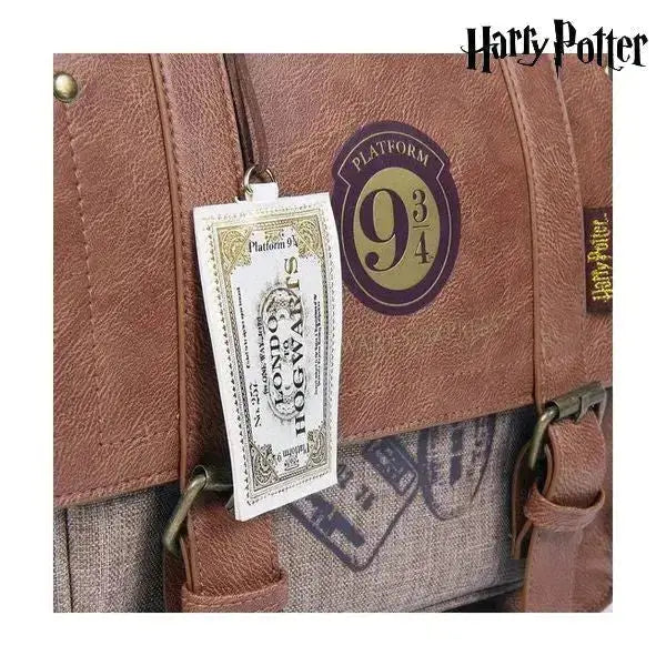 Sac à Bandoulière Harry Potter Marron - Bagages Sacs