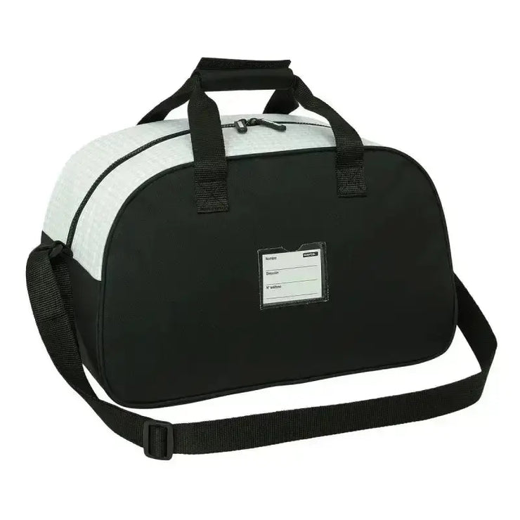 Sac à Bandoulière Safta Blanc Noir - Bagages Sacs