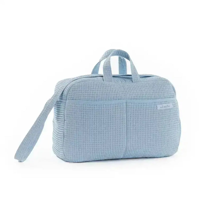 Sac à langer Mi bollito Bleu clair 15 x 30 x 45 cm