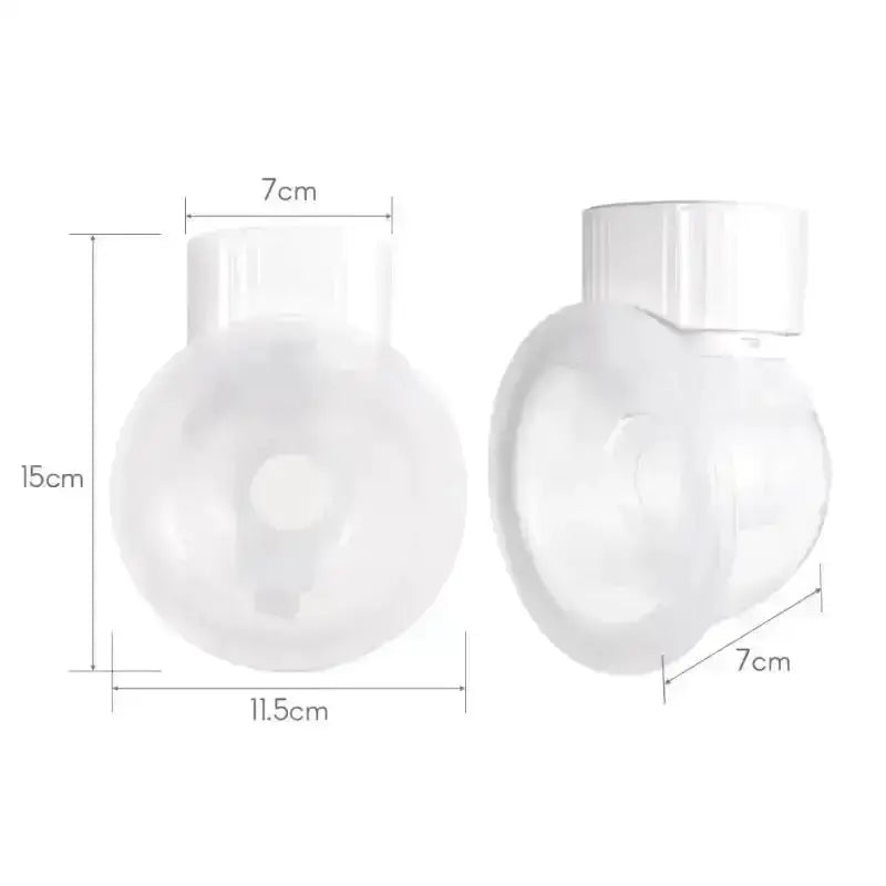 Tire-lait Manuel Portable - Pompe à Lait Maternel Compacte, Sans BPA, Design Ergonomique Papillon, Facile à Nettoyer - Avec Biberon Et Tétine - 9