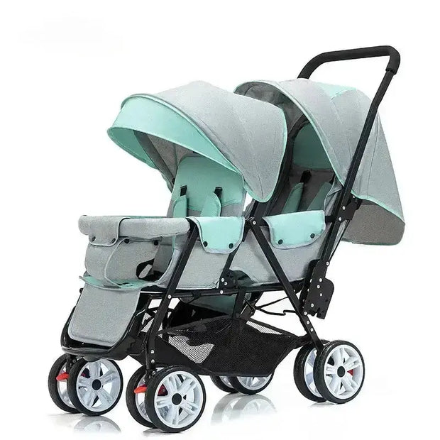 TwinWay Poussette Double - Bébé Poussettes landaus