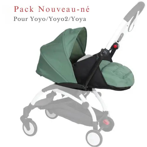 Nacelle Pack nouveau-né YOYA - Vert