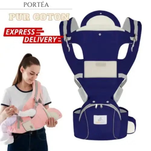 Porte bébé ergonomique Portéa ™ - Newmamz : Puériculture en Ligne