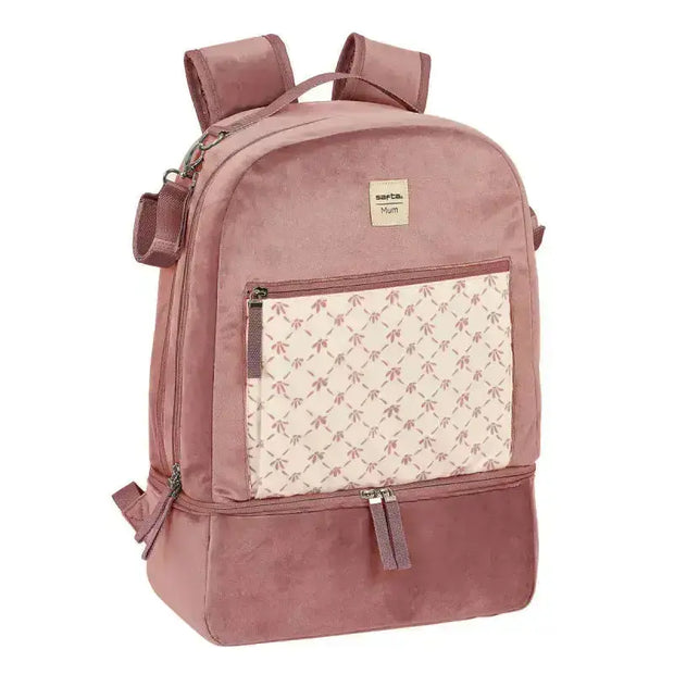 sac accessoires pour bébé Safta Marsala Rose (30 x 43 x